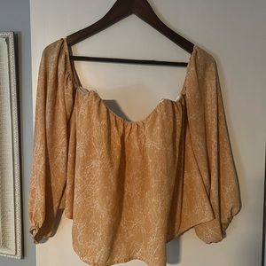 Off the shoulder 4SIENNA top